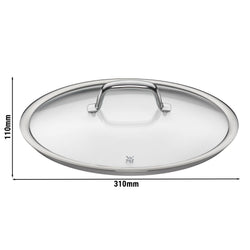 WMF | Fusiontec Mineral – pokrywka szklana – Ø 280 mm