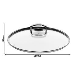 WMF | Fusiontec Mineral – szklana pokrywa do woka – Ø 320 mm