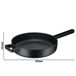 WMF | FLAVOUR – patelnia – Ø 280 mm – żeliwo – 3,4 litra – czarna