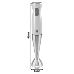 ZWILLING | Blender ręczny – szary – 550 W – 9000–11 000 obr./min – płynna regulacja prędkości