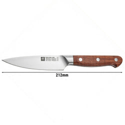 ZWILLING | PRO WOOD – nóż do szpikowania i dekorowania – ostrze: 100 mm