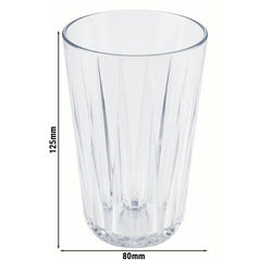 (48 sztuk) Kubki - CRYSTAL - 300 ml - Tritan