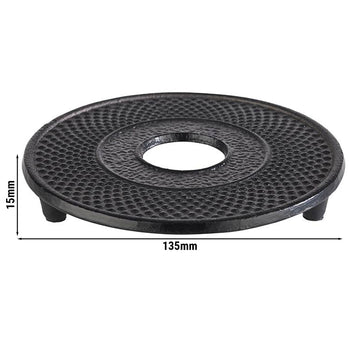 (6 sztuk) Podstawka - ASIA - żeliwo - Ø 135 mm - odpowiednia do czajników ASIA - Prime Gastro