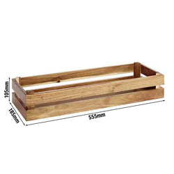 Pudełko drewniane - SUPERBOX - wysokość: 105 mm