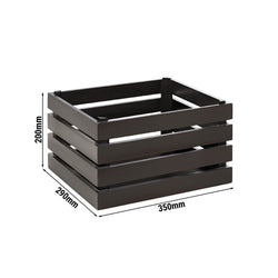 Skrzynka drewniana - SUPERBOX - wysokość: 200 mm - odpowiednia do GN 1/2