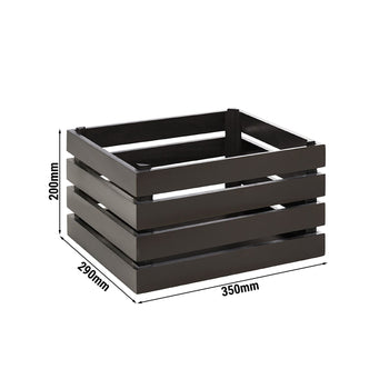 Skrzynka drewniana - SUPERBOX - wysokość: 200 mm - odpowiednia do GN 1/2