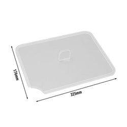 Pokrywa z wgłębieniem na łyżkę - GN 1/3 - 325x176x7mm