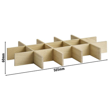 Wkład - pasuje do drewnianego pudełka VALO GN 1/1 - brązowy - Prime Gastro