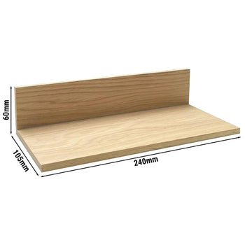 (2 sztuki) Wkładka - pasująca do drewnianego pudełka VALO GN 1/2 - brązowa - Prime Gastro