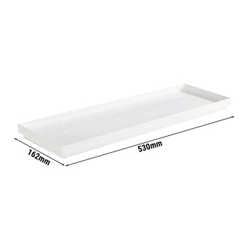 (6 sztuk) Taca GN 2/4 - ASIA PLUS - melamina - wysokość: 30 mm - Prime Gastro