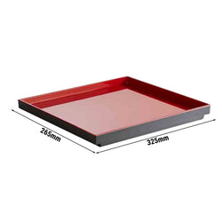 (6 sztuk) Taca GN 1/2 - ASIA PLUS - melamina - wysokość: 30 mm