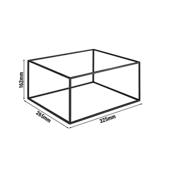 Stojak bufetowy - ASIA PLUS - metalowa rama - wysokość: 162 mm - pasuje do GN 1/2 i GN 1/4 - Prime Gastro