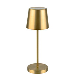 (4 sztuki) Lampa stołowa – MERLE MINI – z 3 - stopniową regulacją jasności – Ø 90 mm – złota
