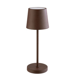 (4 sztuki) Lampa stołowa – MERLE MINI – z 3 - stopniową regulacją jasności – Ø 90 mm – ruszt