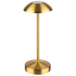 (4 sztuki) Lampa stołowa – ALVA – z 3 - stopniową regulacją jasności – Ø 80 mm – złota