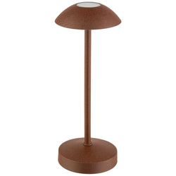 (4 sztuki) Lampa stołowa – ALVA – z 3 - stopniową regulacją jasności – Ø 80 mm – rdza