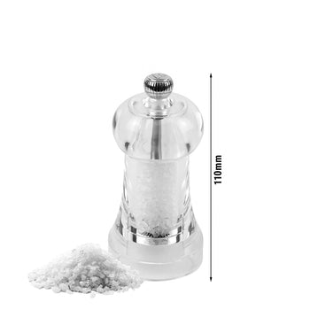 (6 sztuk) PEUGEOT | TOUL - Młynek do soli - Akrylowy - Wysokość: 110mm - Prime Gastro