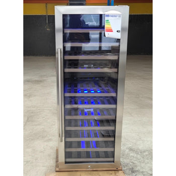 Chłodziarka do wina - 2 strefy klimatyczne - 200 litrów - maks. 73 butelki - Prime Gastro