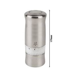 (6 Stück) PEUGEOT | ZELI - Salzmühle - elektrisch - Kunststoff - Höhe: 140mm