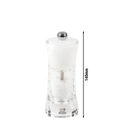 (6 Stück) PEUGEOT | MOLÈNE - Salzmühle - Acryl - Weiß - Höhe: 140mm