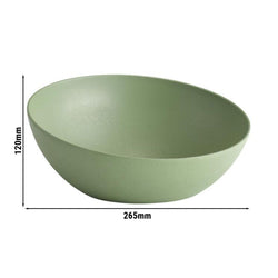 (6 sztuk) Miska - FROSTFIRE - aluminium - 1,9 litra - Ø 265 mm - zielona