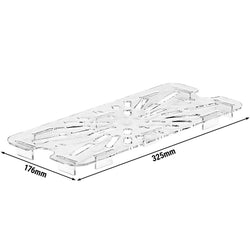 (6 sztuk) CAMBRO | Camview® - sitko do GN z kopolimeru 1/3 - przezroczyste - bez BPA