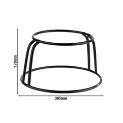 Stojak bufetowy - FRIDA - metalowa rama - wysokość: 160 mm - odpowiedni do 852306 i 852316