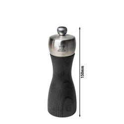 (6 sztuk) PEUGEOT | FIDJI – Młynek do pieprzu – drewno – grafit – wysokość: 150 mm