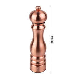 (6 sztuk) PEUGEOT | PARIS CHEF – Młynek do pieprzu – u'Select – miedź – wysokość: 220 mm