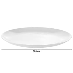 (6 sztuk) WMF | AVA – Talerz płaski – Ø300 mm