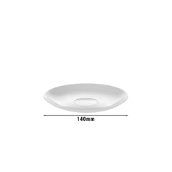 (6 sztuk) WMF | AVA – Spodek – Ø 140 mm Filiżanka baristy – 0,18 litra, herbata 0,24 litra