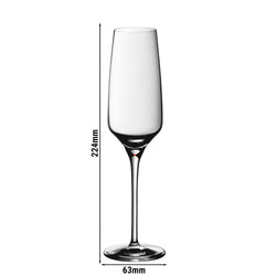 (6 Stück) WMF | DIVINE - Sektkelch - 188 ml - mit Füllstrich