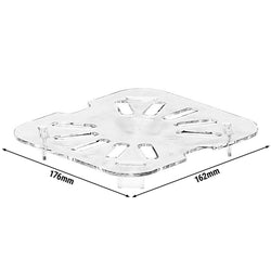 (6 sztuk) CAMBRO | Camview® - sitko do GN z kopolimeru 1/6 - przezroczyste - bez BPA