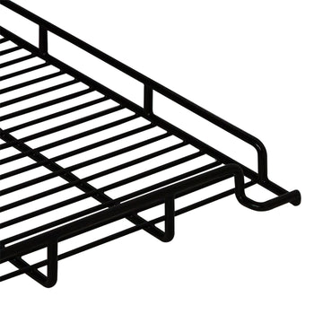 Plastyfikowany ruszt nośny - czarny - odpowiedni do gabloty panoramicznej PVNR400N - Prime Gastro