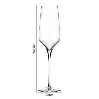 (12 Stück) LIBBEY | PRISM - Sektglas - 244ml