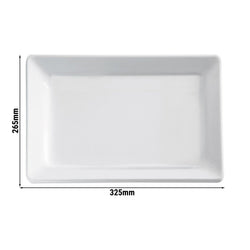 (6 sztuk) Taca GN 1/2 - PURE - melamina - wysokość: 30 mm