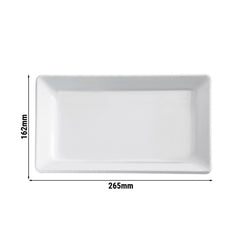 (6 sztuk) Taca GN 1/4 - PURE - melamina - wysokość: 30 mm