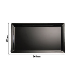 (6 sztuk) Taca GN 1/4 - PURE - melamina - wysokość: 30 mm