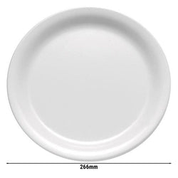 (6 sztuk) Talerze - CASUAL - melamina - Ø 266 mm