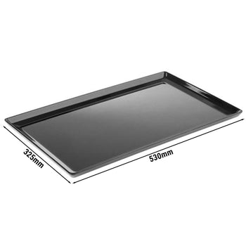 (6 sztuk) Taca GN 1/1 - FLOAT - Melamina - 530x325mm - Wysokość: 30mm - Prime Gastro