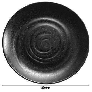 (6 sztuk) Taca - ZEN - Melamina - Ø 280 mm - Wysokość: 30 mm - Prime Gastro