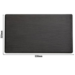 (6 sztuk) Taca GN 1/1 - SLATE - melamina - wysokość: 12 mm