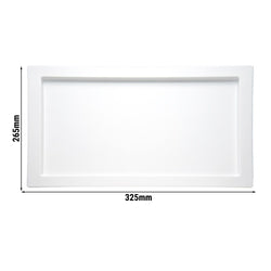 (6 sztuk) Taca GN 1/2 - FRAMES - melamina - wysokość: 20 mm