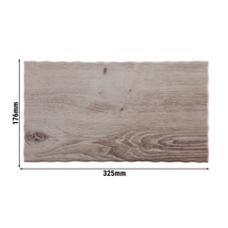 (6 sztuk) Taca GN 1/3 - DRIFTWOOD - melamina - wysokość: 15 mm