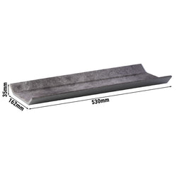 (6 sztuk) Taca GN 2/4 - ELEMENT - melamina - wysokość: 35 mm