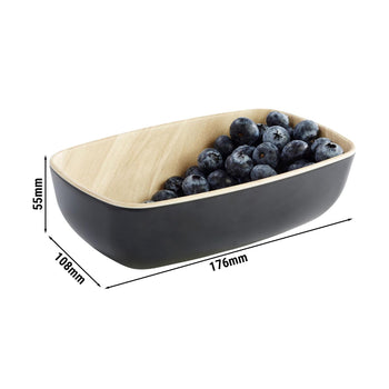 (6 sztuk) Miseczka GN 1/6 - FRIDA - melamina - 0,5 litra - głębokość: 55 mm - Prime Gastro