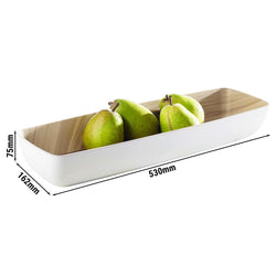 (4 sztuk) Miseczka GN 2/4 - FRIDA - melamina - 3,45 litra - głębokość: 75 mm