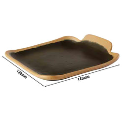 (6 sztuk) Talerz - CROCKER - Melamina - 140x130mm