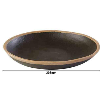 (6 sztuk) Talerz - CROCKER - Melamina - Ø 205 mm - Prime Gastro