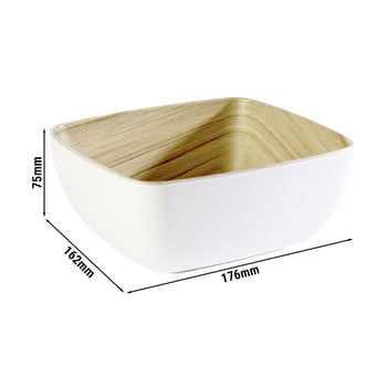 (6 sztuk) Miseczka GN 1/6 - FRIDA - melamina - 1 litr - głębokość: 75 mm - Prime Gastro